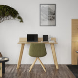 Tema Oak / Pure Black Loft Desk