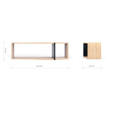 Tema One Module Stackable Wood Bookcase