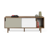 The TemaHome Dann Sideboard with Pure White/Matte Grey Doors 9500.400568