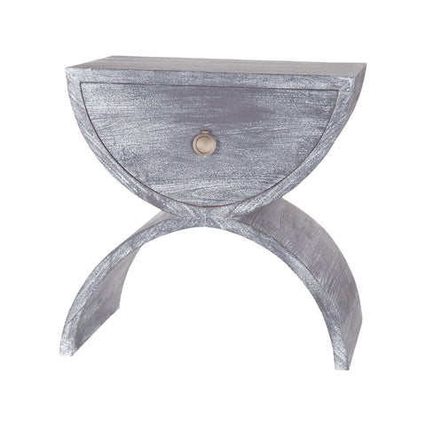 Dimond Home Hour Glass Solid Wood Chest (Gray)