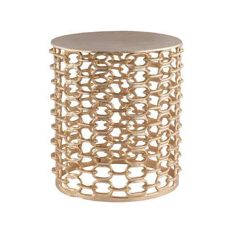 Dimond Home Xanthi Metal Accent Table (Gold)