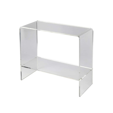 Butler Crystal Clear Acrylic Console Table