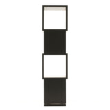 Cube Bookcase - Tema Shell Rotating Wood Bookshelf – White Or Black