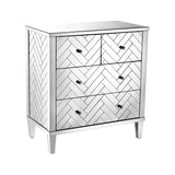 Sterling Chatelet Glass Chest (Mirror)