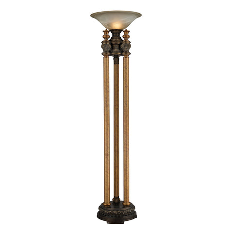 Athena Floor Lamp Athena Bronze Light Vintage Shade Torchiere Reading Floor Lamp