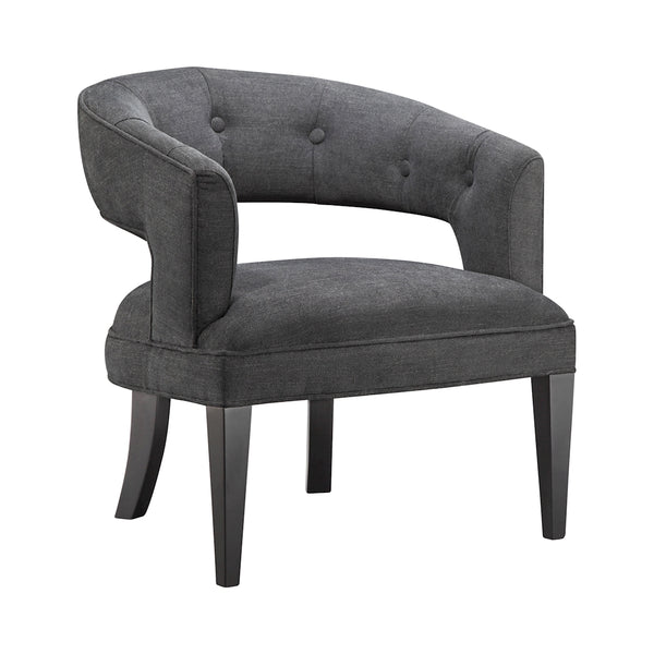 Gracie Parke In Black Black Modern Lounge Dining Chair