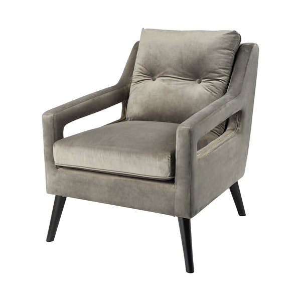 Fleetwood Grey Modern Lounge Dining Chair
