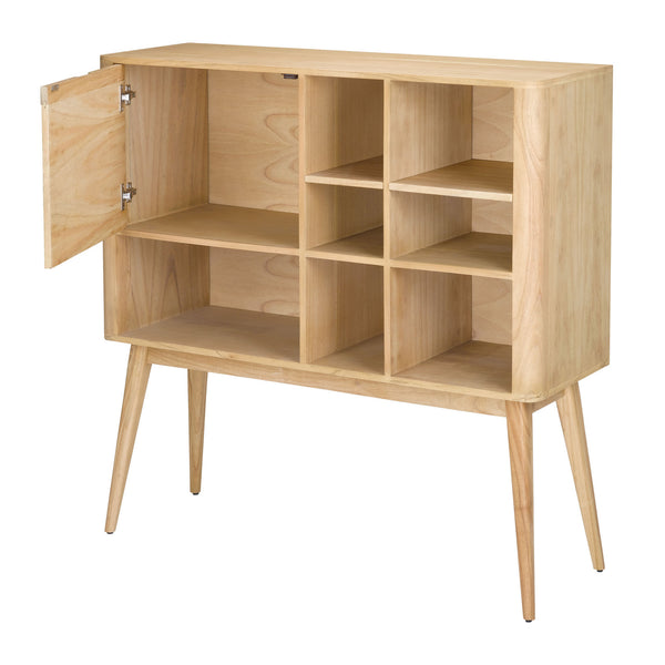 Sterling Retro Wood Bookcase (Natural Woodtone)