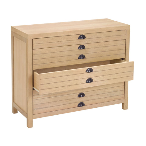 Dimond Home 4-Drawer Flat Hardwood File Cabinet (Natural Woodtone)