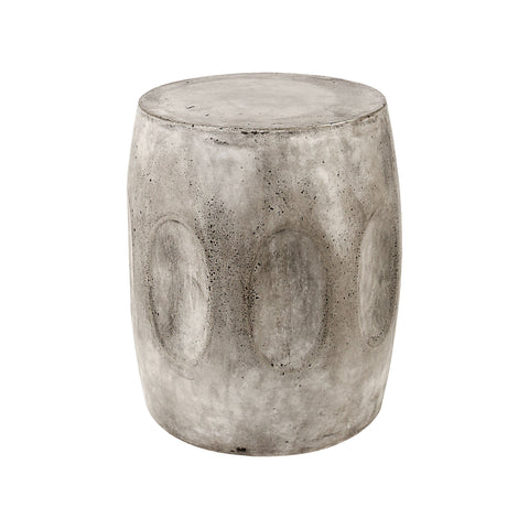 Dimond Home Wotran Waxed Concrete Stool (Gray)