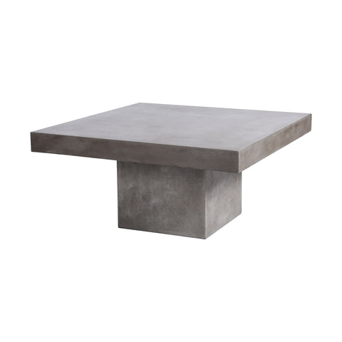 Millfield Outdoor Polished Concrete Vintage Coffee Table