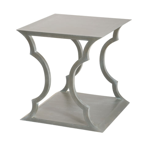 Dimond Home Mahogany Cloud Wood Side Table (Gray)