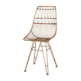Sterling Jette Metal Chair (Gold)