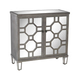 Sterling Cheyne Walk Mirrored Cabinet (White & Mirror)