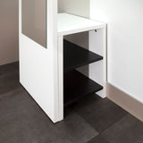 Symbiosis Vestibulo White / Black Entrance Wardrobe