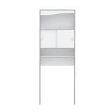 Symbiosis Surf Toilet White / Taupe Storage Cabinet