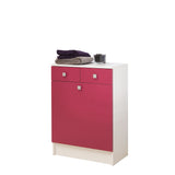 Symbiosis Combi Jr Bathroom Storage with Laundry Compartment E6084A2136A17