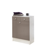 Symbiosis Combi Jr Bathroom Storage with Laundry Compartment E6084A2191A17