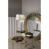 Dimond Home Wood & Metal Nesting Tables – Set of 3 (Natural Woodtone & Silver)