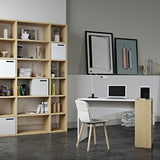 Tema Harbour Pure White / Oak Desk