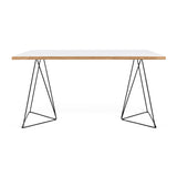 The TemaHome Pure White & Oak Flow Desk 9500.053214