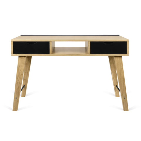 Tema Lime Console (Oak & Black)