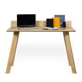 Tema Oak / Pure Black Loft Desk