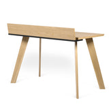Tema Oak / Pure Black Loft Desk