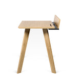 Tema Oak / Pure Black Loft Desk