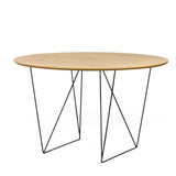 Tema Row 47'' Round Table with Trestles