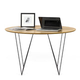 Tema Row 47'' Round Table with Trestles