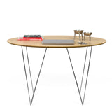 Tema Row 47'' Round Table with Trestles