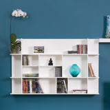 Tema Panorama Pure White Low Shelving Unit