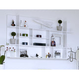 Tema Panorama Pure White Low Shelving Unit