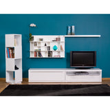 Tema Panorama Pure White Low Shelving Unit