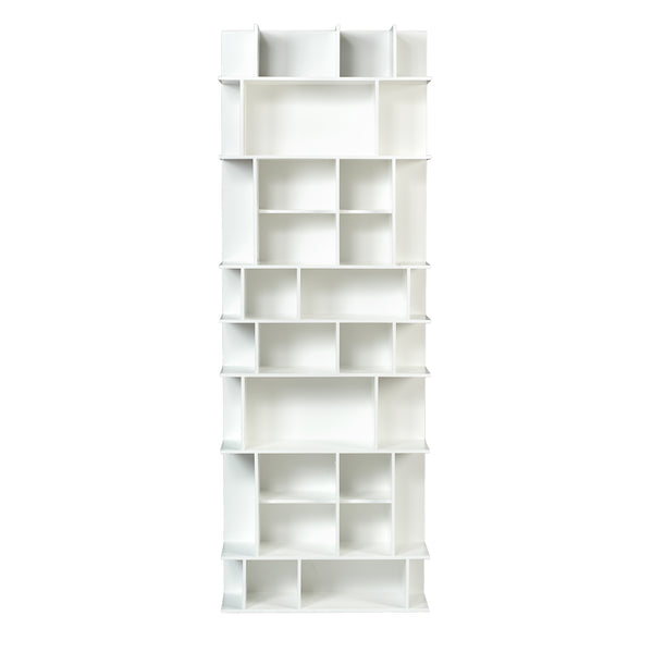 The TemaHome Panorama Pure White High Shelving Unit PNSU.312908