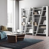 Tema Delta 004 Wood Diagonal Shelving Unit