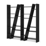 Tema Delta 004 Wood Diagonal Shelving Unit