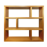 Tema Dublin Low Wood Shelving Walnut Unit Bookcase