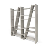 Tema Delta 004 Wood Diagonal Shelving Unit