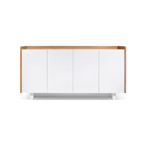 The TemaHome Oak / Pure White Skin Sideboard 9500.400254