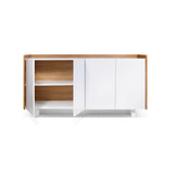Tema Oak / Pure White Skin Sideboard