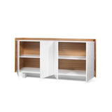 Tema Oak / Pure White Skin Sideboard