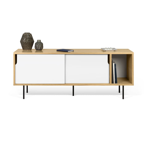 The TemaHome Dann Sideboard with Pure White Doors 9500.400506