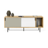 The TemaHome Dann Sideboard with Pure White/Matte Grey Doors 9500.400513