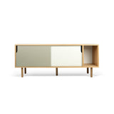 The TemaHome Dann Sideboard with Pure White/Matte Grey Doors 9500.400537