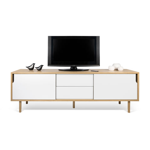 The TemaHome Dann Oak Sideboard 201 with Wood Legs 9500.400933