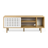 Tema Dann 165 Stripes Pure White Sideboard