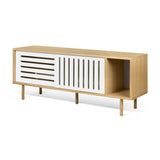 Tema Dann 165 Stripes Pure White Sideboard