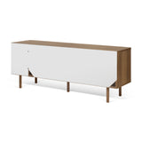 Tema Dann 165 Stripes Pure White Sideboard